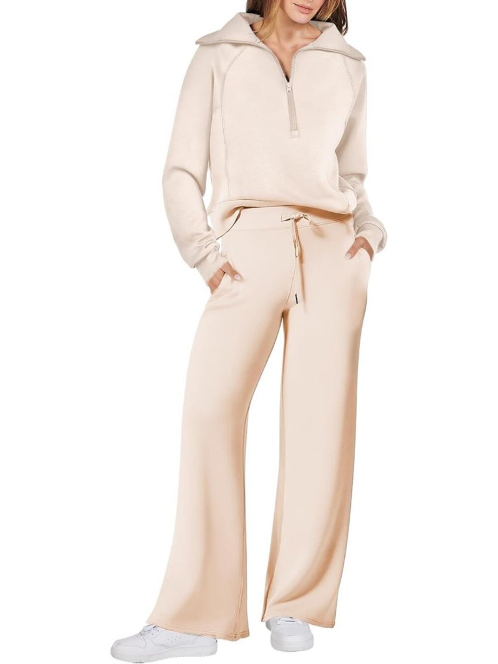Cozy Women's 2-Piece Lounge Set | Stylish Fall Sweatsuit for Casual Wear